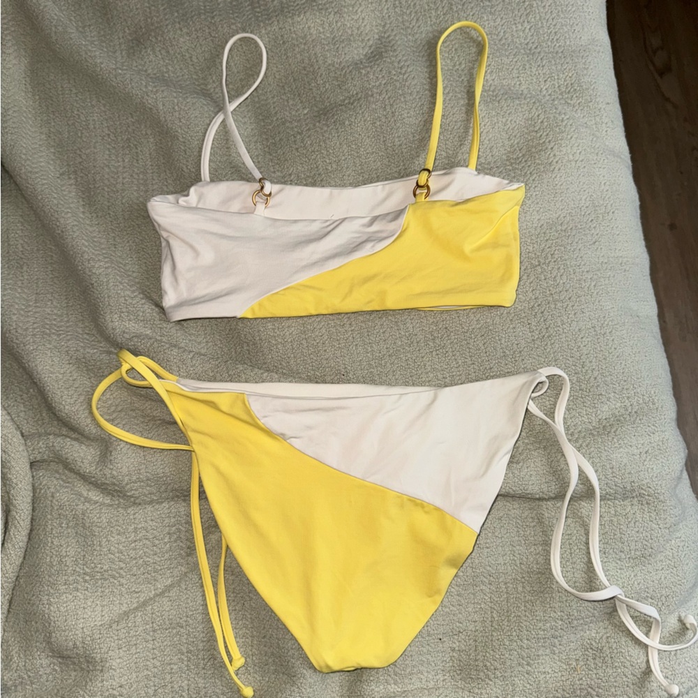 L*Space Ari Top + Dani Bottom Color Block Bikini … - image 6